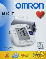 Omran : OMRON M10-IT BLOOD PRESSURE MONITOR. 